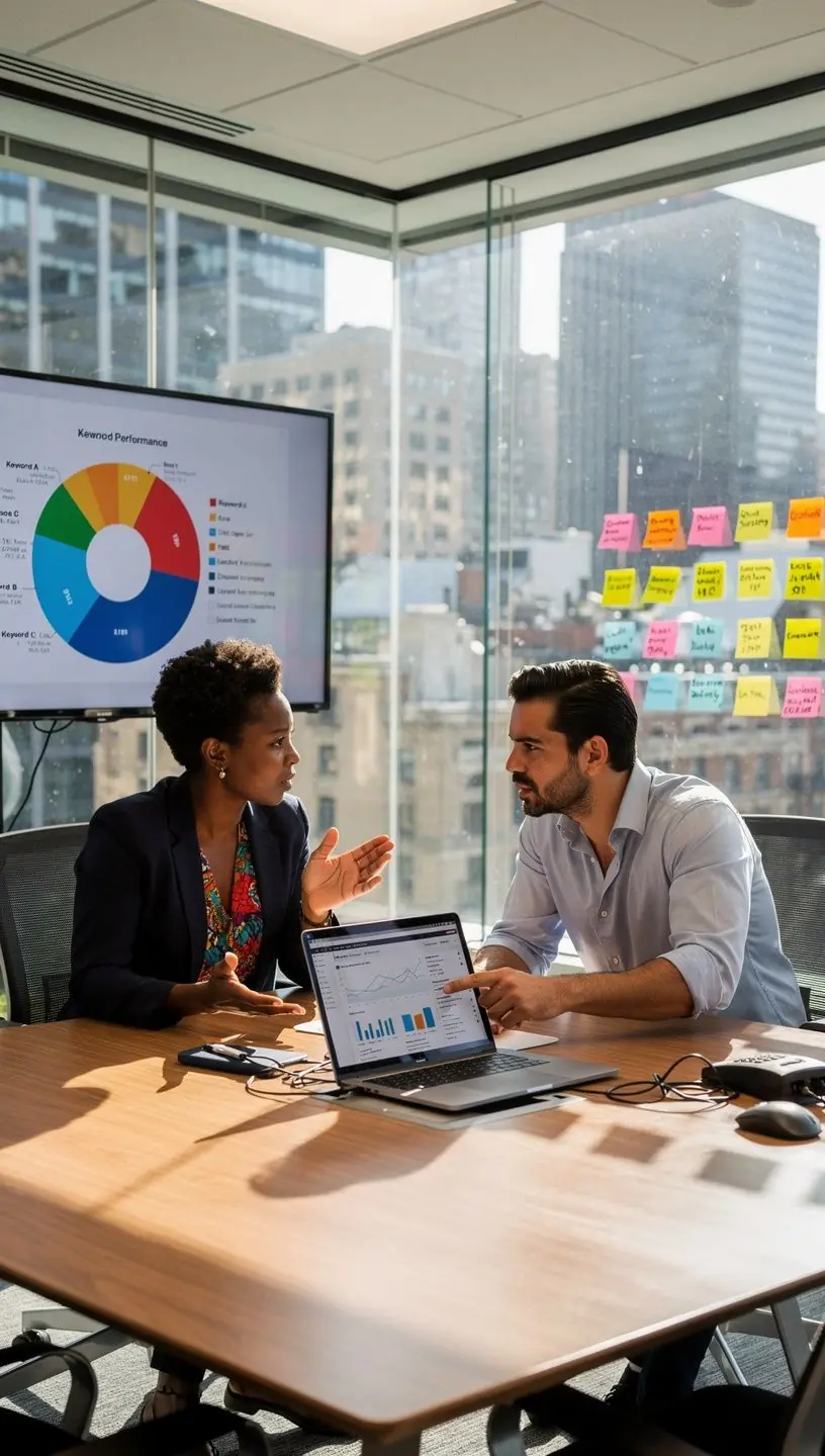 Professional team collaboration